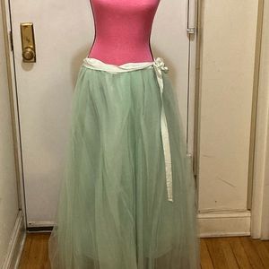 Jcrew Tulle Maxi skirt